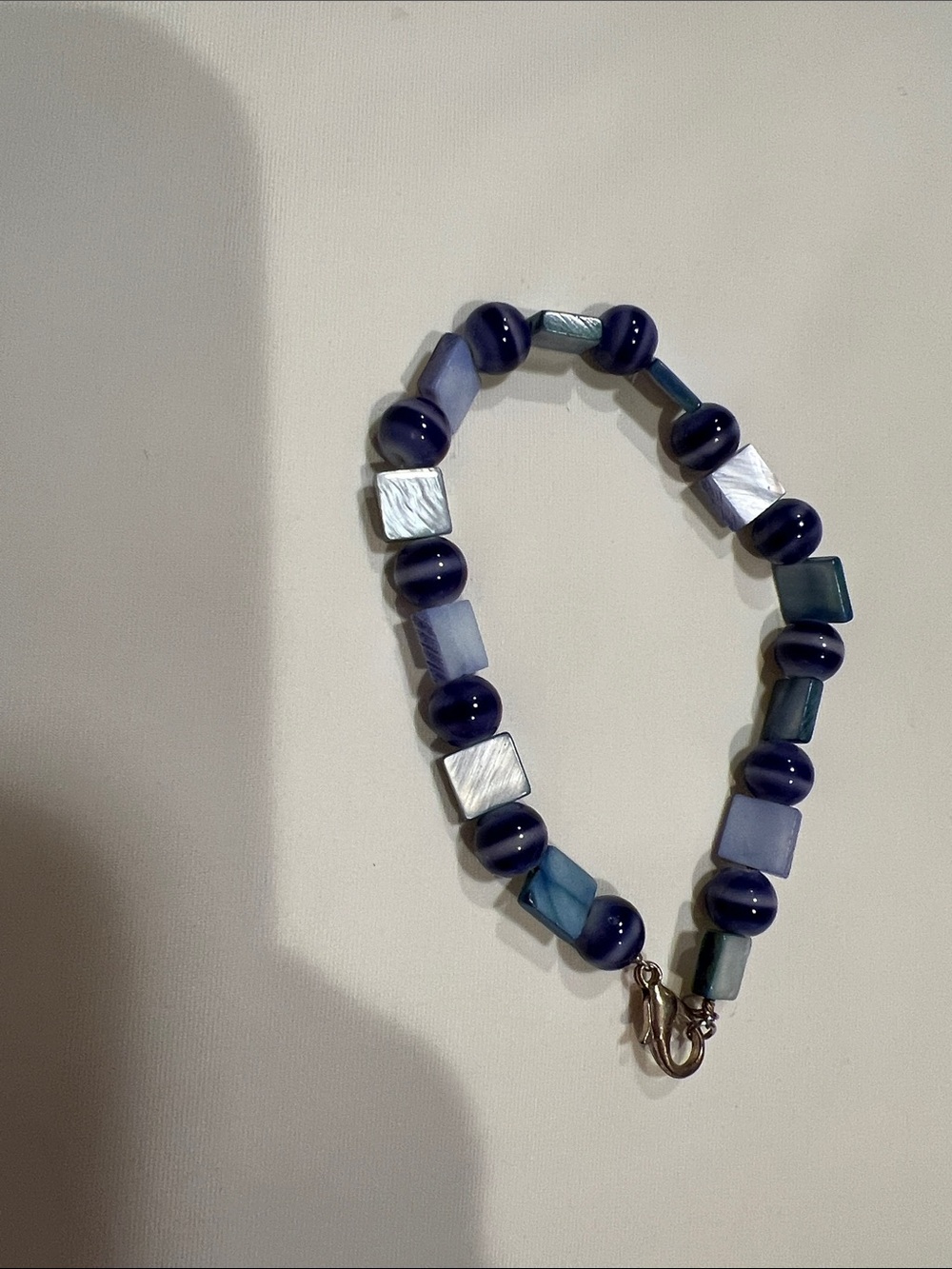 Blue Beaded Women's Bracelet - Brand Unknown